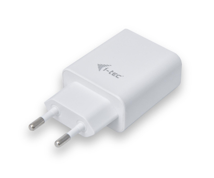 Ładowarka i akumulator i-tec USB Power Charger 2x 2.4A Ładowarka sieciowa - Biały